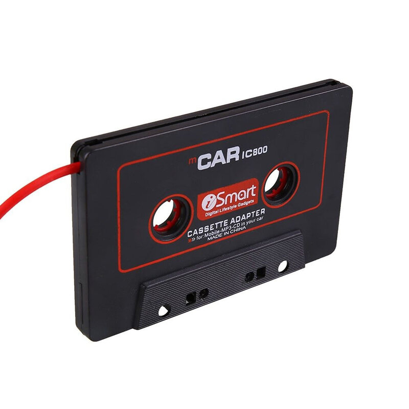 Adaptador de casete de Audio, Cable auxiliar, Conector de 3,5mm para reproductor MP3, IPod, KY, accesorios estéreo para coche