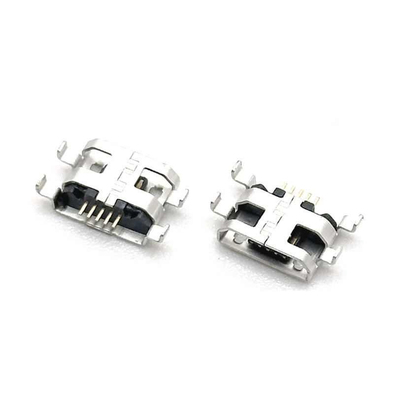 Разъем Micro USB 5pin 0,8 мм Тип B с отверстием для женского стандарта разъем Micro USB 5-контактный разъем для зарядки