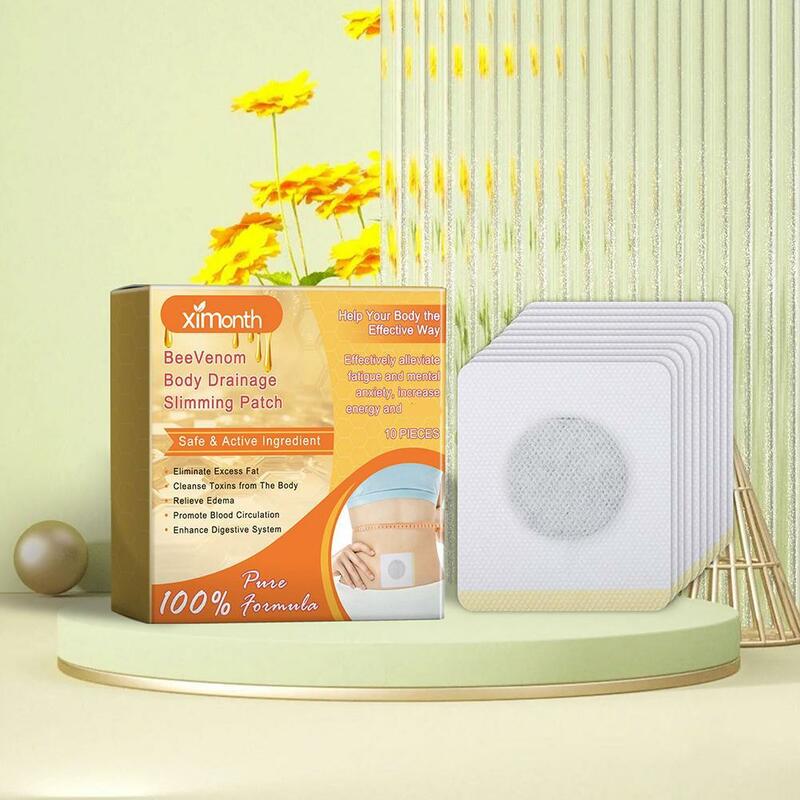 10pcs Weight Loss Belly Slimming Patch Fast Burning Fat Detox Abdominal Navel Sticker Dampness-Evil Removal Improve Stomach