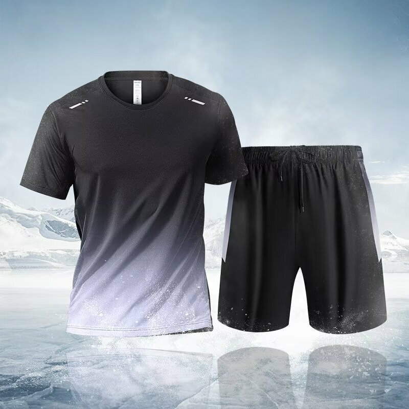 Camisetas de tenis de secado rápido para hombre y mujer, ropa deportiva de bádminton, tenis de mesa, cuello redondo, chándal de voleibol