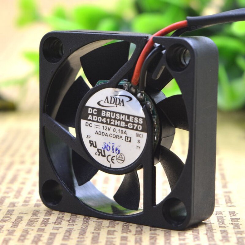 AD0412HB-G70 12V 0.10A 4cm 4010 Double Ball Ultra-Quiet Fan AD0412HB