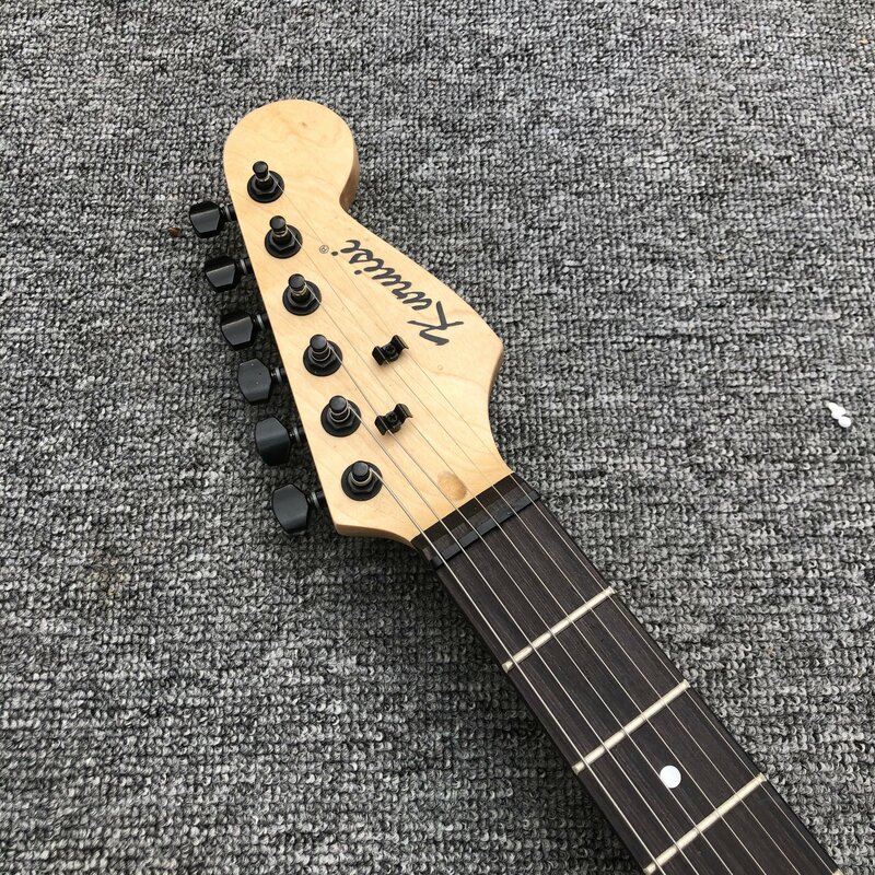 Stock, Korean hardware, sunset color. Maple neck,. Factory wholesale and retail, free shipping