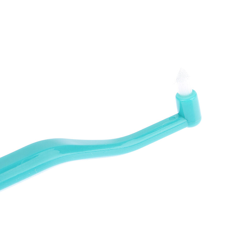 Spazzolino interdentale ortodontico doppio raggio spazzolino da denti morbido strumento per l'igiene orale testa piccola impianto per capelli morbidi adulto