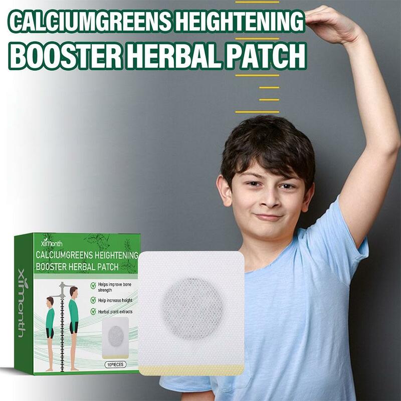 10Pcs Height Growth Foot Patch for Height Enhancer Treatment Grow Taller Foot Pads for Adults Students Premium Ingredients