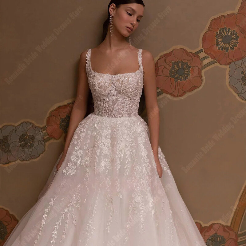 Czysta tiulowa suknia ślubna dla kobiet najnowsze style bez pleców suknie na bal maturalny nowa elegancka długość mopowania księżniczka Vestidos De Novias
