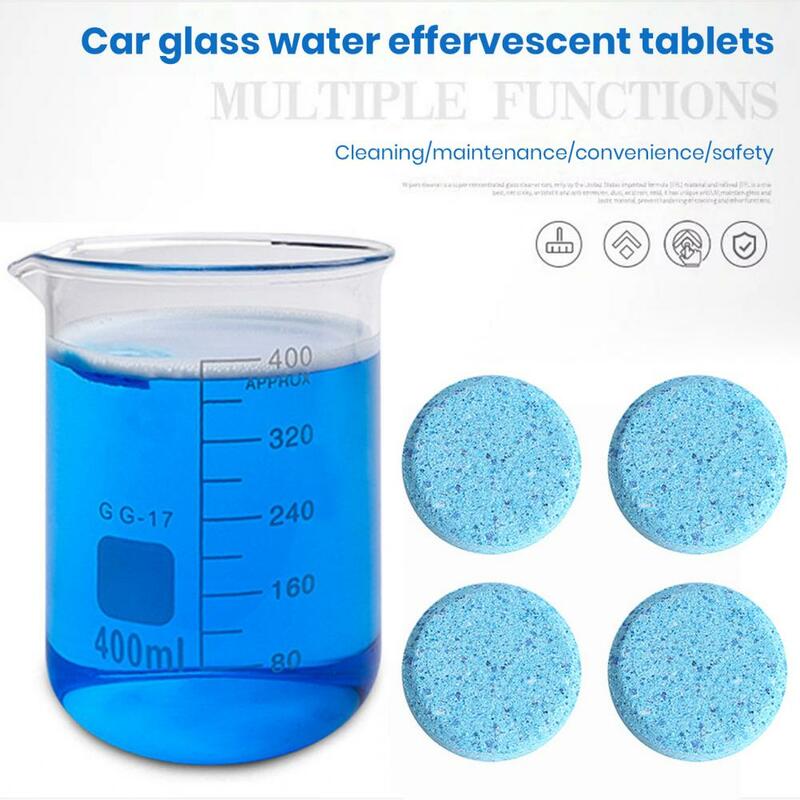 Car Windshield Cleaner Super Concentrated Car Wash Wiper Fluid Effervescent Tablets for Windshield Cleaner 10/20/40pcs for Clean