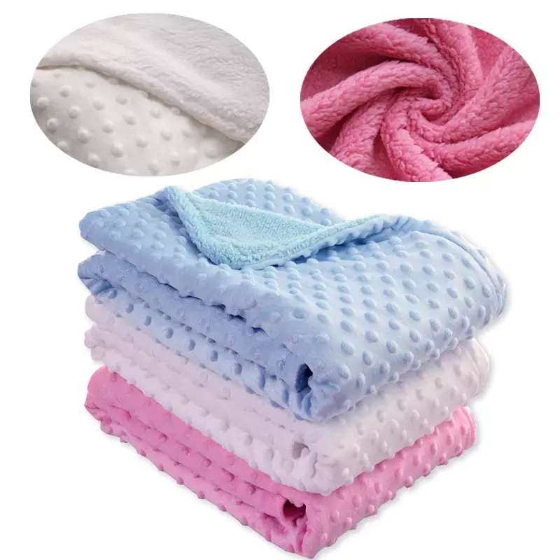 Детские одеяла, теплый флисовый тепловой мягкий чехол для новорожденных, детское постельное белье, пеленка, детское банное полотенце