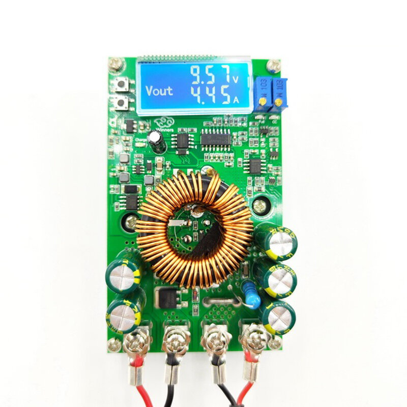 20A DC high-power adjustable step-down power supply module constant voltage and constant current LCD screen dual display