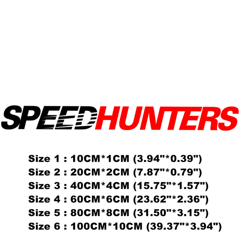Jdm Auto Sticker Japanse Speedhunters Motorkap & Bumper Voorruit Achterruit Snelheid Jagers Auto Stickers Decals