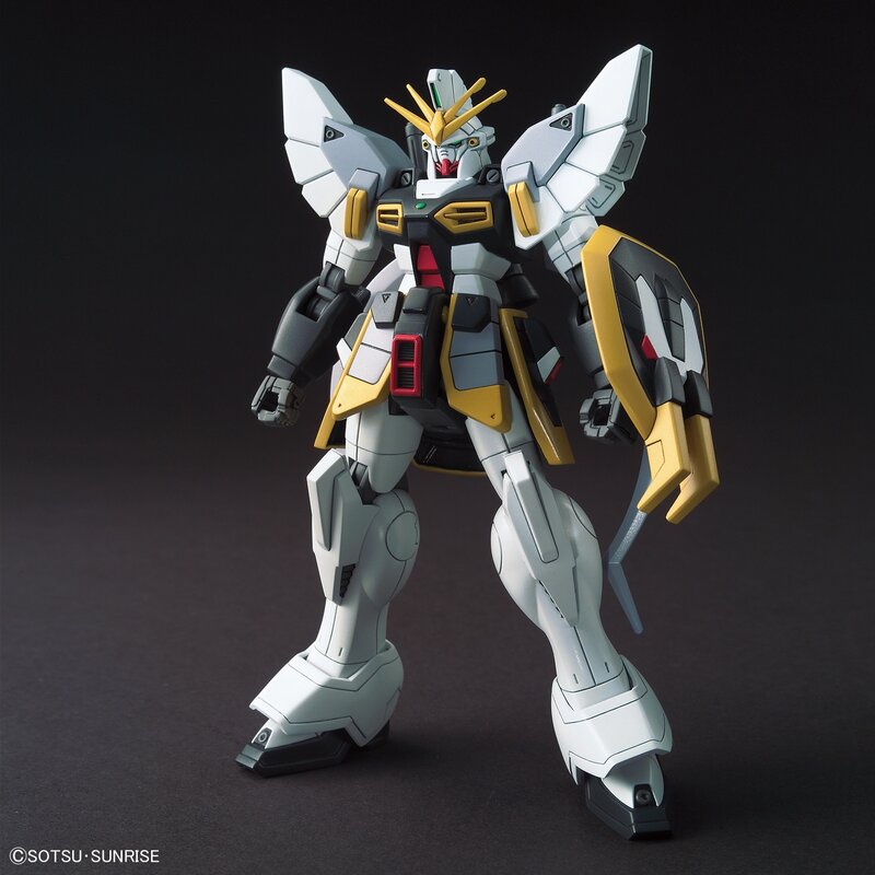 Bandai Sandrock Gundam Móvel Suit, Gundam Asa Modelo Conjunto Kit, Original HGAC 1: 144