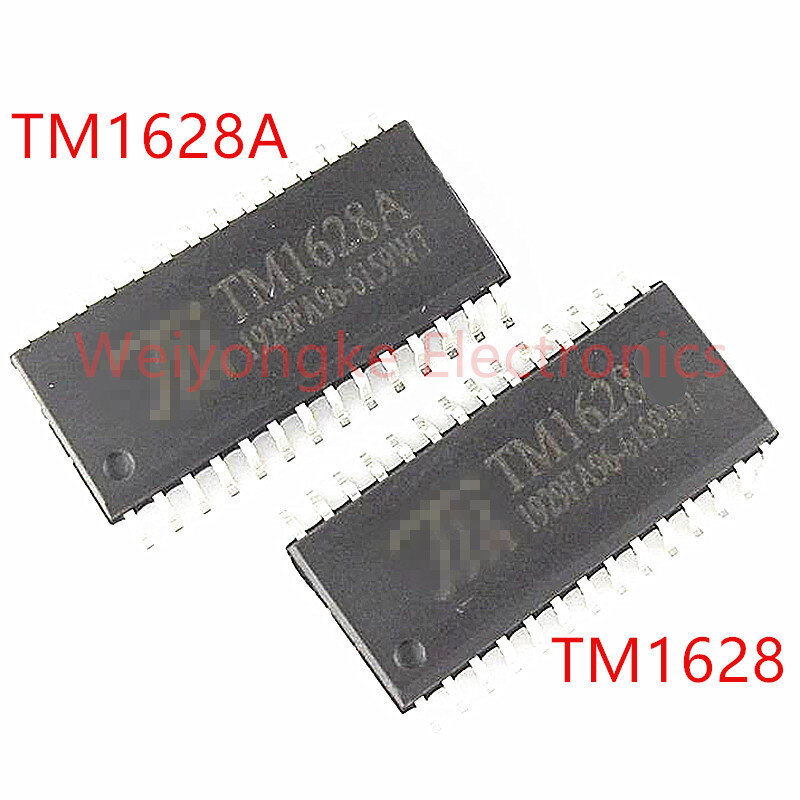 Цифровой привод TM1628 TM1628A SOP28 TM1652 SOP16, индукционная плита, IC чип