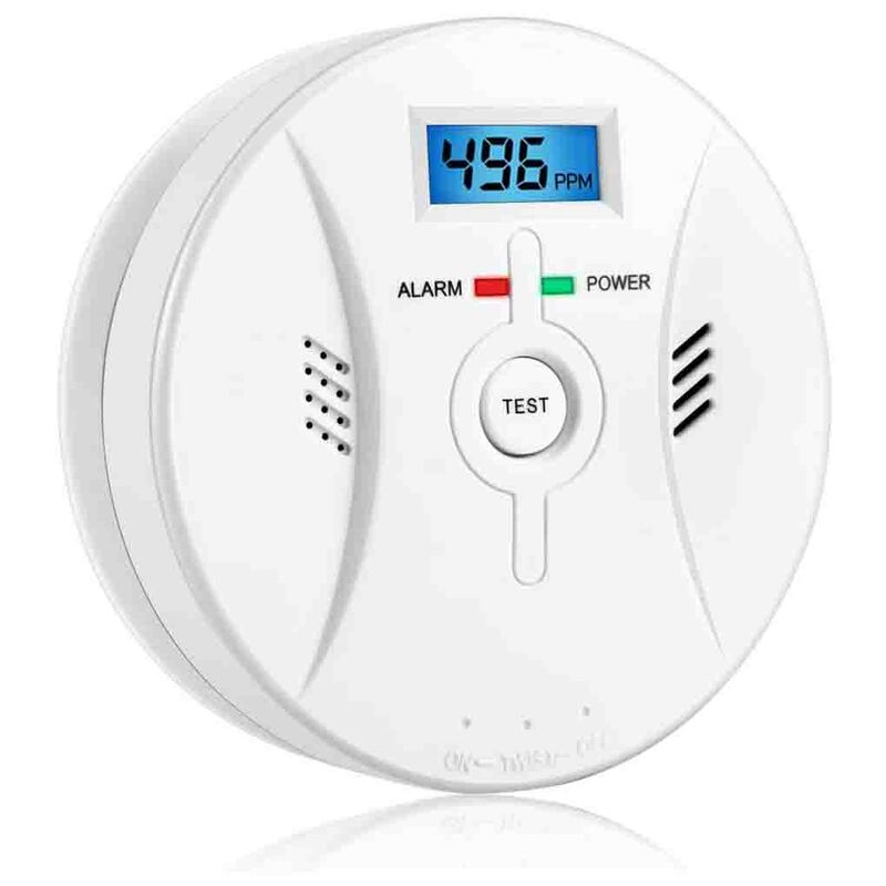 2 In 1 Eerste Alarm Kleine Veiligheidssensor Alertor Beschermende Fitting