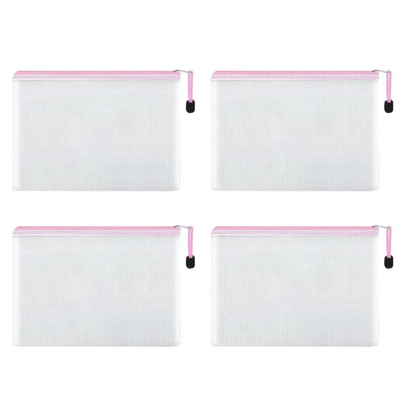Document Folder Waterproof A4 File Bags for Travel Office Home Organization Multi-purpose Zipper Pouches with Extra Capacity