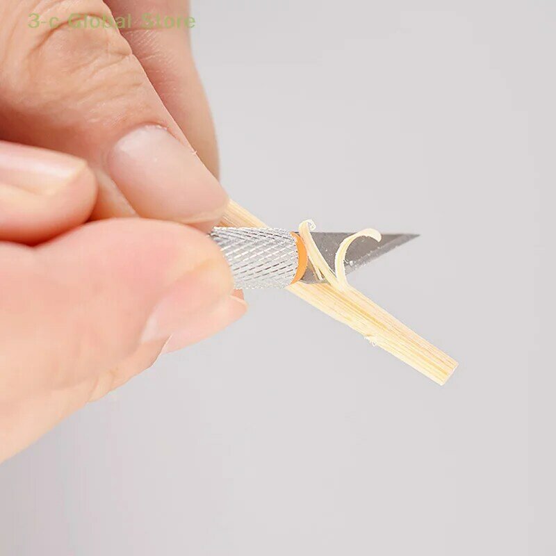 Cuchillo utilitario de arte con cortador de papel, 1 piezas, 30 °, bolígrafo, herramienta de artesanía, papelería