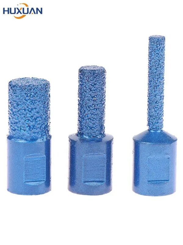 Diamond M10 Thread Vaccum Brazed Diamond Finger Bit Milling Cutter For Ceramic Tile Granite Marble Milling Cutting 5/10/15mm