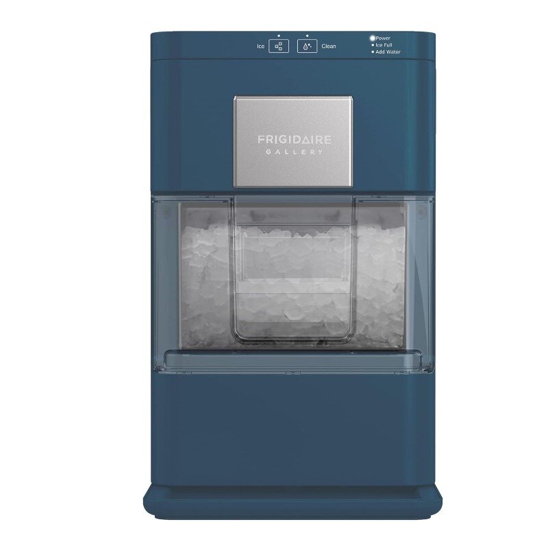 FRIGIDAIRE Gallery EFIC255 Countertop Crunchy Chewable Nugget Ice Maker, 44lbs per Day, Auto Self Cleaning