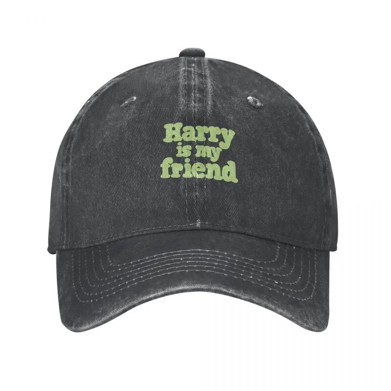 Harry é meu amigo chapéu de cowboy para homens e mulheres, chapéu do camionista cosplay, boné de beisebol, bonés esportivos, masculino
