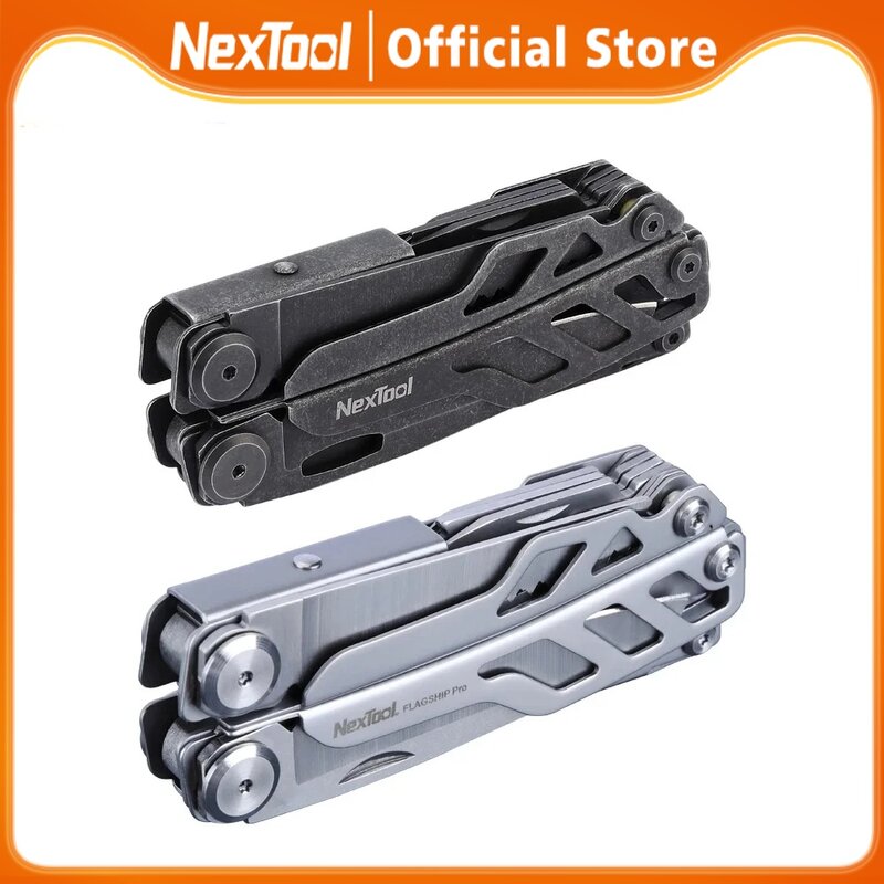 Nextool-Multifuncional Alicate Cutter Tool Set, faca ao ar livre para sobrevivência, tesoura, fio Stripper, cortadores, alicate dobrável