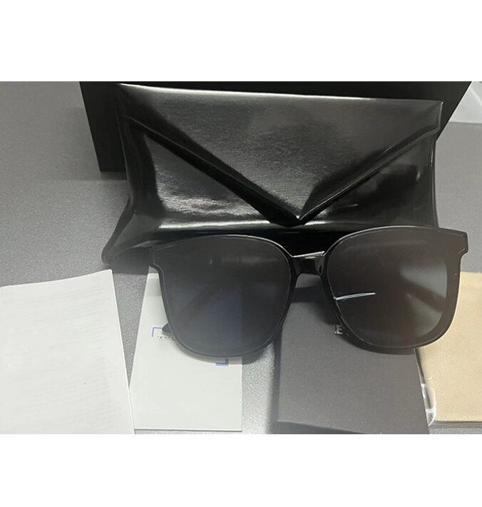 GM-gafas de sol cuadradas para hombre y mujer, lentes de sol cuadradas de lujo, Estilo Vintage, a la moda, con protección UV400