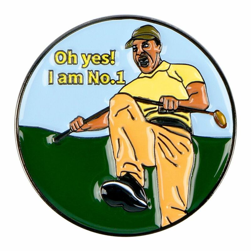 남녀공용 탈착식 금속 마커, 자기 흡착 골프 모자 클립, 골프 공 마커, 자기 골프 모자 클립