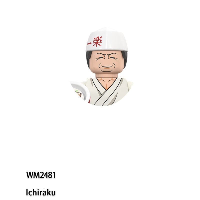WM6153 конструктор Наруто Ямато недзи куклы мини Экшн-фигурки сборные блоки подарок для детей