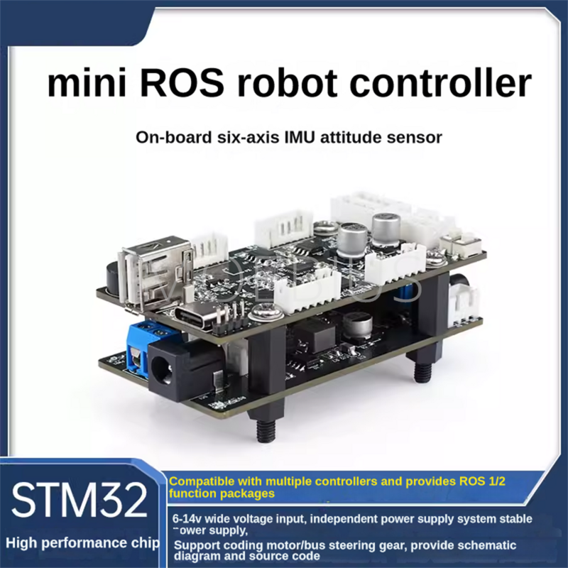 Scheda di controllo ROS Stm32 Servo 4WD Motor Drive Mini scheda di espansione scheda di controllo Robot per auto intelligente