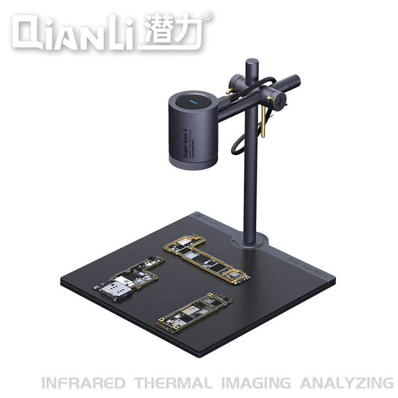 Qianli SuperCam X 3D Thermal Imager Kamera Motherboard Diagnosis Kesalahan Alat Cek Cepat untuk Perbaikan PCB