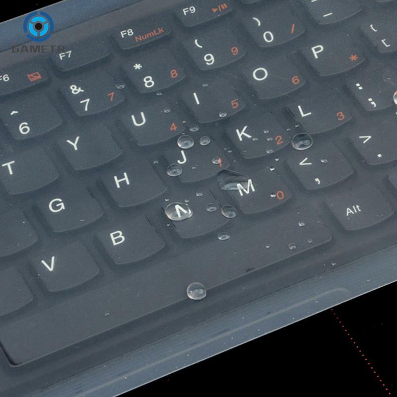 Universal Laptop Tastatur abdeckung Schutz 13-17 Zoll wasserdichte staub dichte Silikon Notebook Computer Tastatur Schutz folie