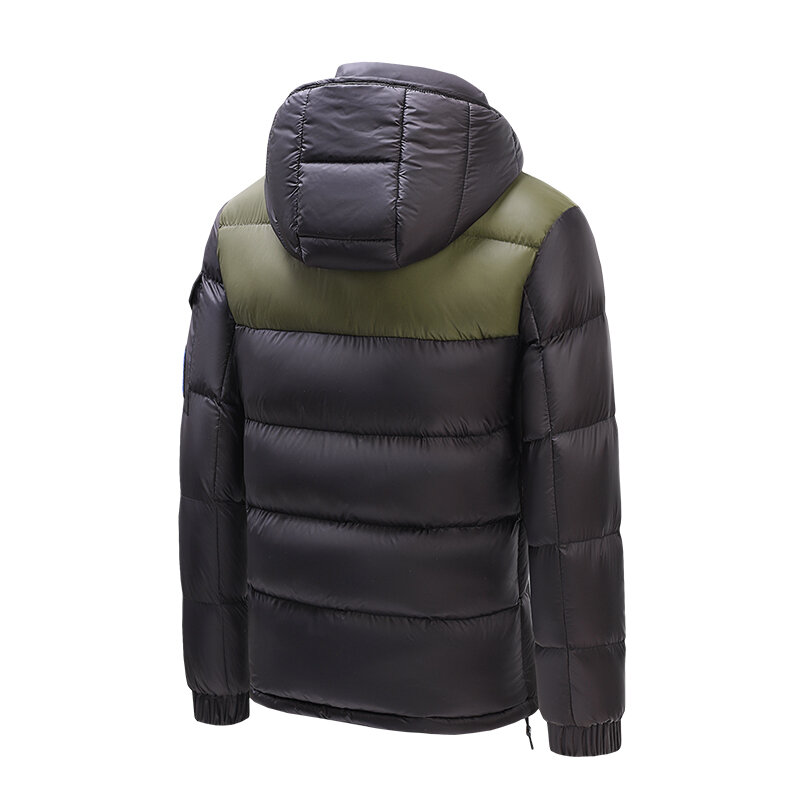 New Men Winter Warm Thick Windbreaker Jacket Coat Parkas Mens Autumn Fashion Brand Detachable Hoode Waterproof Jacket Parkas Men