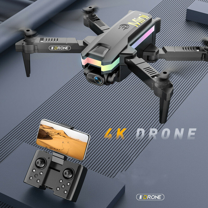 2022ใหม่ Mini UAV XT8 Drone 4K Professional Dual HD กล้องถ่ายภาพ Brushless มอเตอร์พับ Quadcopter Drones ของเล่น