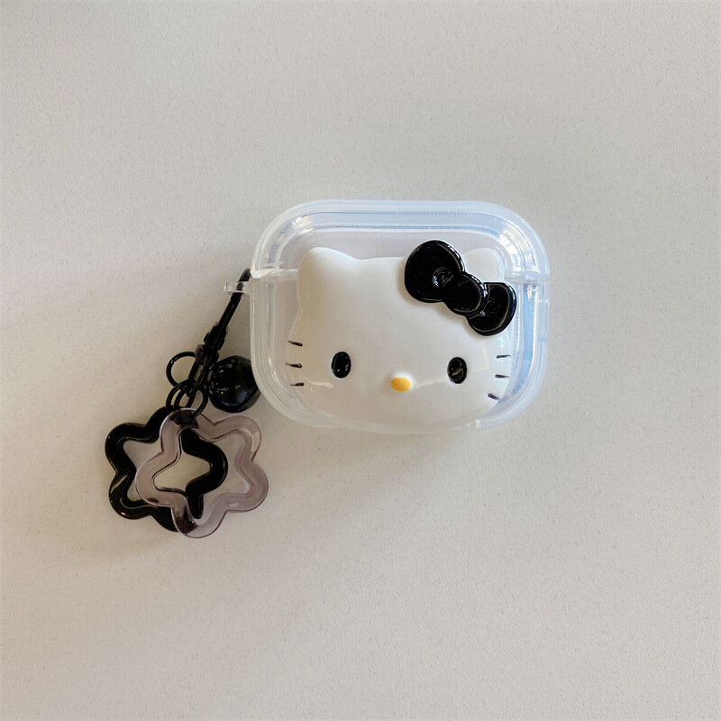 Hello Kitty applies airpods pro2 protective case cartoon 2/3 generation Apple Bluetooth headset charging case protective case