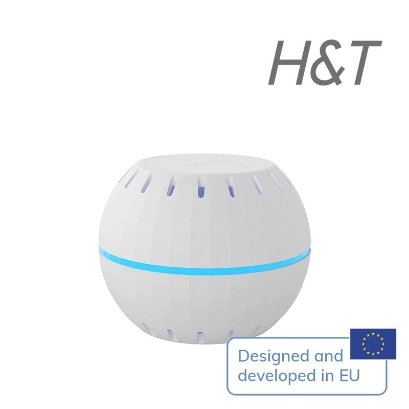 Sensor de humedad y temperatura operado por WiFi, Top HT, incorpora módulos para humedad y temperatura de bajo consumo