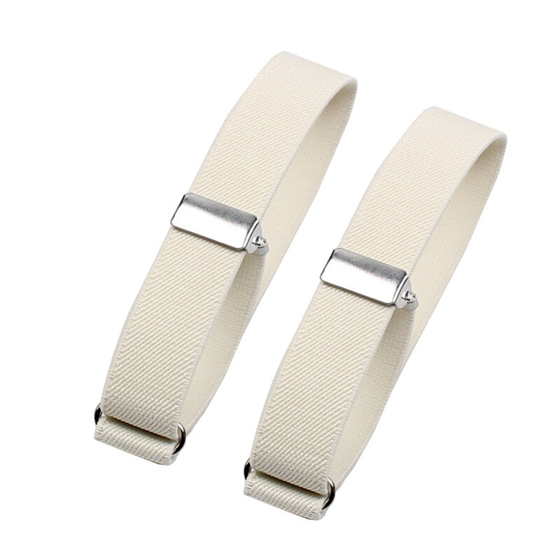 Titular manga elástica para homens e mulheres, faixa ajustável para punhos de braço, acessórios para festa de casamento, moda, 1 par