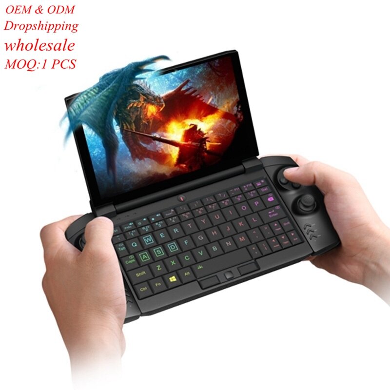 Laptop OneGx1 Pro Mini Gaming com Gamepad, 7.0 ", 16GB + 512GB, rede 5G, ONE-NETBOOK, bolso, 12000mAh, Win 10, Core i7