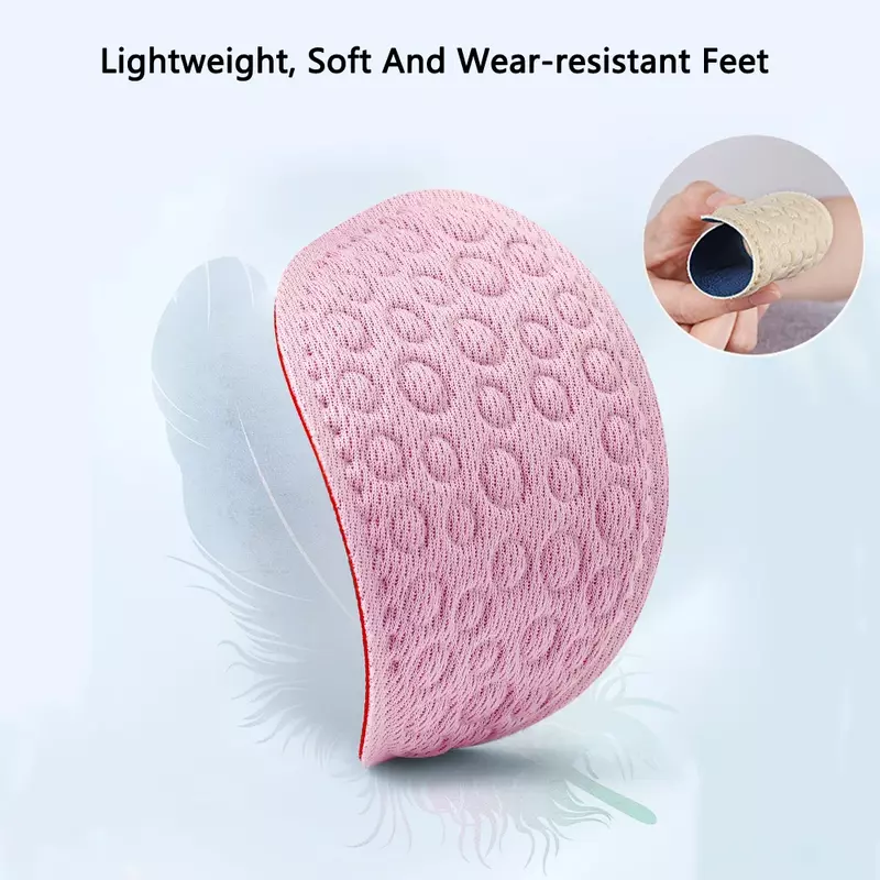 Non-slip Forefoot Pads for Women High Heels Women Cushion Pain Relief Foot Care Pad Half-size Insert Shoe Sole Foot Insoles