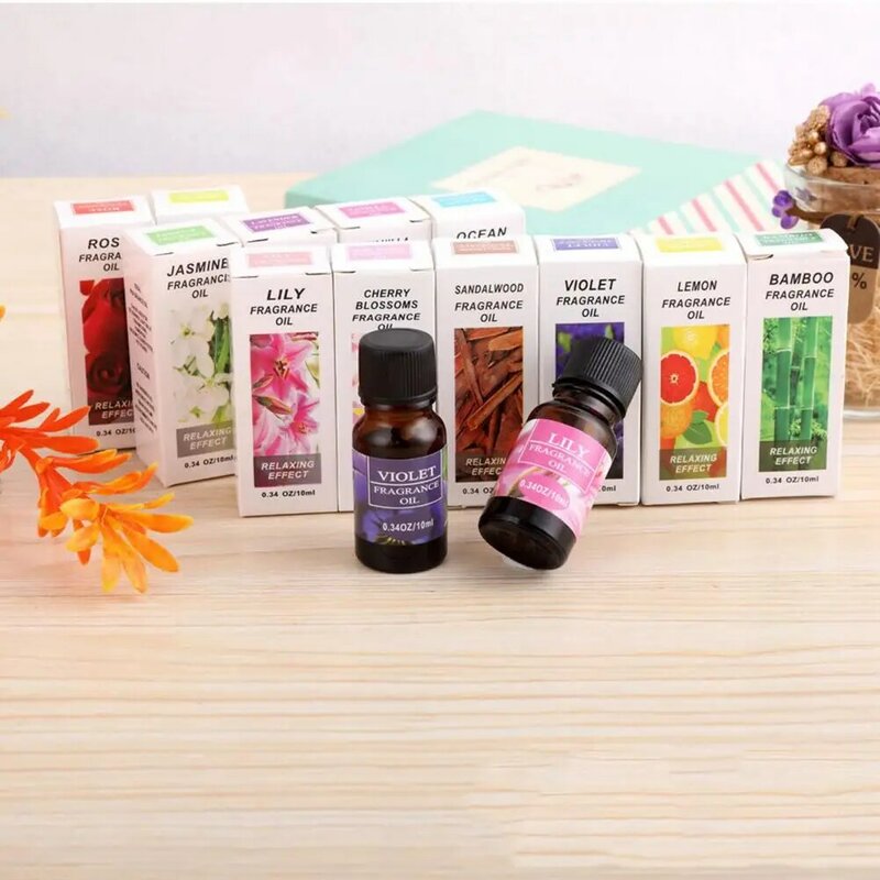 10ml Safe Essential Fragrance Fragrant Calm Emotion Multiple Aromas Water Soluble Flower Plant Fragrance Oil