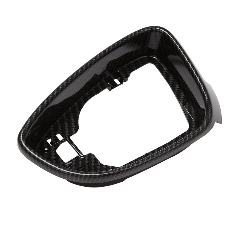 Car Side Mirror Frame, for Passat B7 CC Jetta MK6 Side Wing Mirror Housing Replacement Trim, Carbon