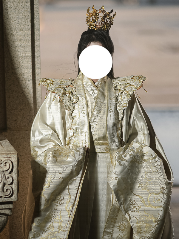 Hanfu الإمبراطور التنين ثوب الملكي التطريز زي الذكور تأثيري حلي السيف الأمير مرحلة الأداء FYSZ