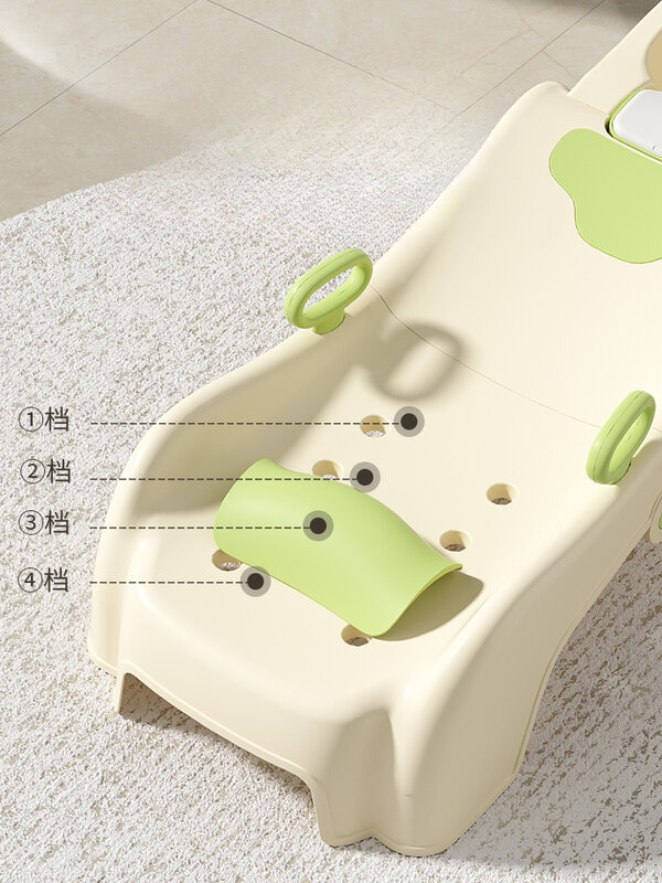 Sillas reclinables japonesas para niños, sillón de champú específico para el hogar, plegable, cómodo, HYSC