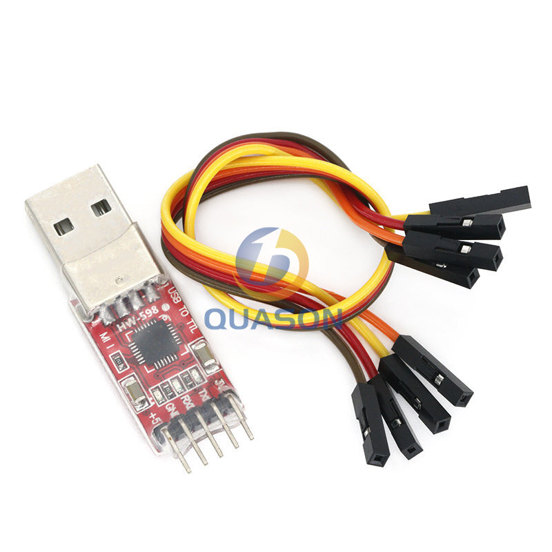 1Pcs CP2102 Modul USB untuk TTL Serial UART STC Download Kabel PL2303 Super Sikat Line Upgrade