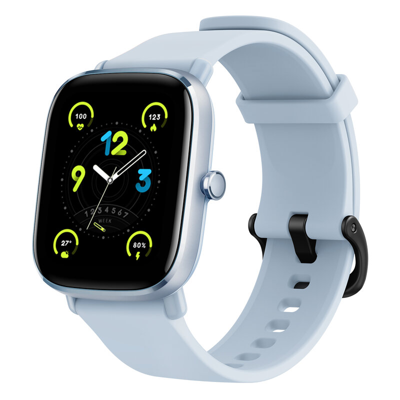 Amazfit-GTS 2 ساعة ذكية صغيرة لنظام أندرويد و iOS ، ومراقبة النوم ، 68 + وسائط رياضية ، الإصدار الجديد