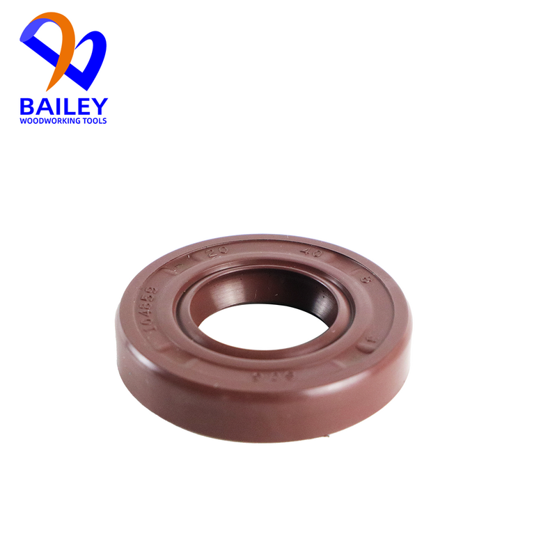 BAILEY 1Pair 40X20X8mm Oil Seal Rotary Shaft Sealing Ring for Glue Pot Parts for KDT Edge Banding Machine Woodworking Tool