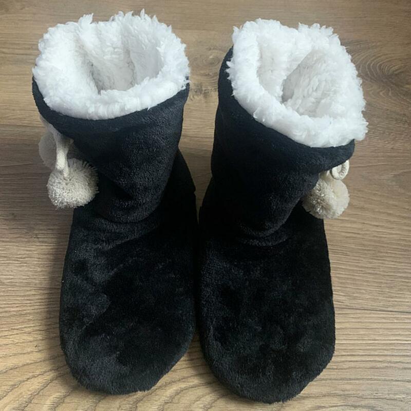 Domowe skarpetki do butów zagęszczone zimowe termiczne damskie męskie buty domowe skarpetki antypoślizgowe zmywalne skarpetki do butów do użytku w pomieszczeniach