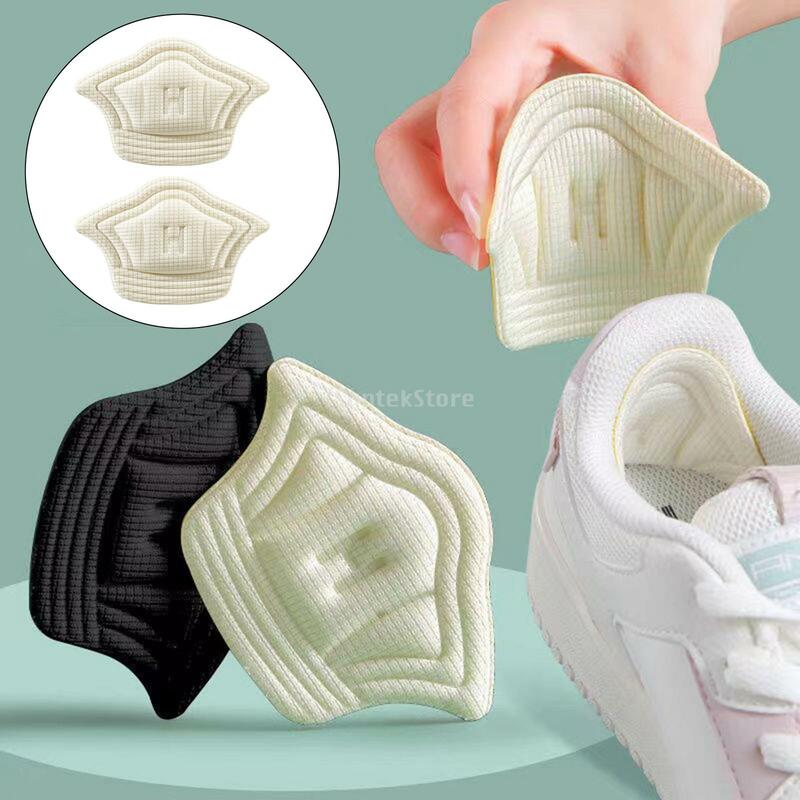 Palmilhas da etiqueta do calcanhar da sapata para tênis tênis de corrida remendo tamanho redutor almofadas de calcanhar forro apertos protetor almofada alívio da dor inserções