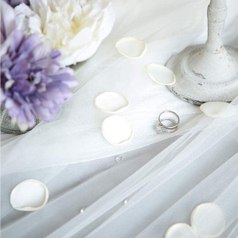 Pétalos de rosa de seda para decoración del hogar, cesta clásica de flores artificiales de color burdeos, para boda y mesa, 100 unidades