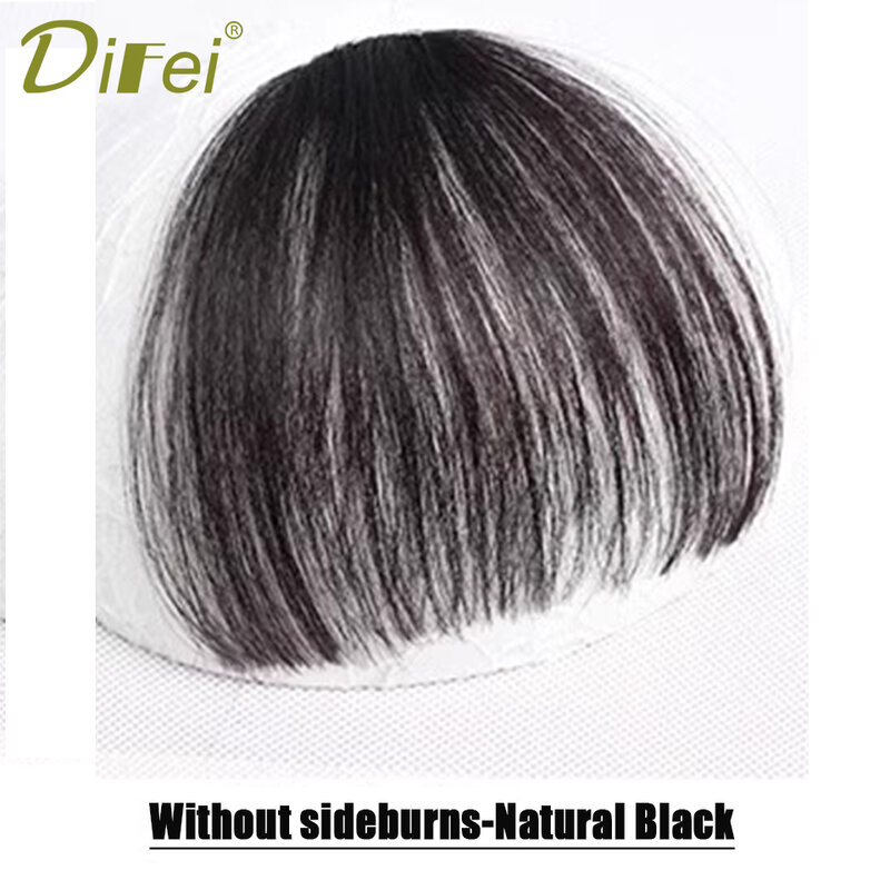 Bangs Wig Synthetic Bangs Lady Bangs French Air Bangs Invisible Invisible Age Reduction Forehead Wig Piece Wigs For Women