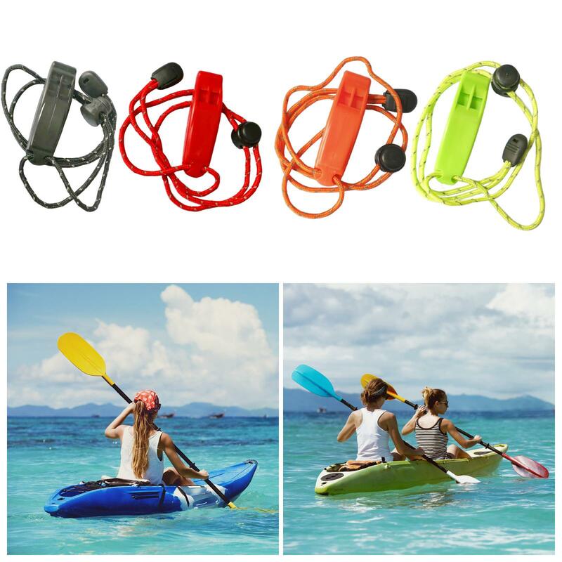 Rope Whistle Portable Quick Hang Keychain Whistle for Fishing Travel Camping