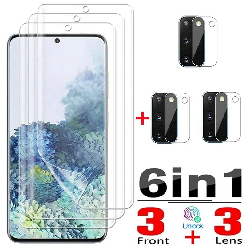 Hydrogel Film for Samsung Galaxy S20 S22 S21 Ultra S10 S9 S8 Plus FE Screen Protectors for Samsung Note 20 10 9 8 S10E Not Glass