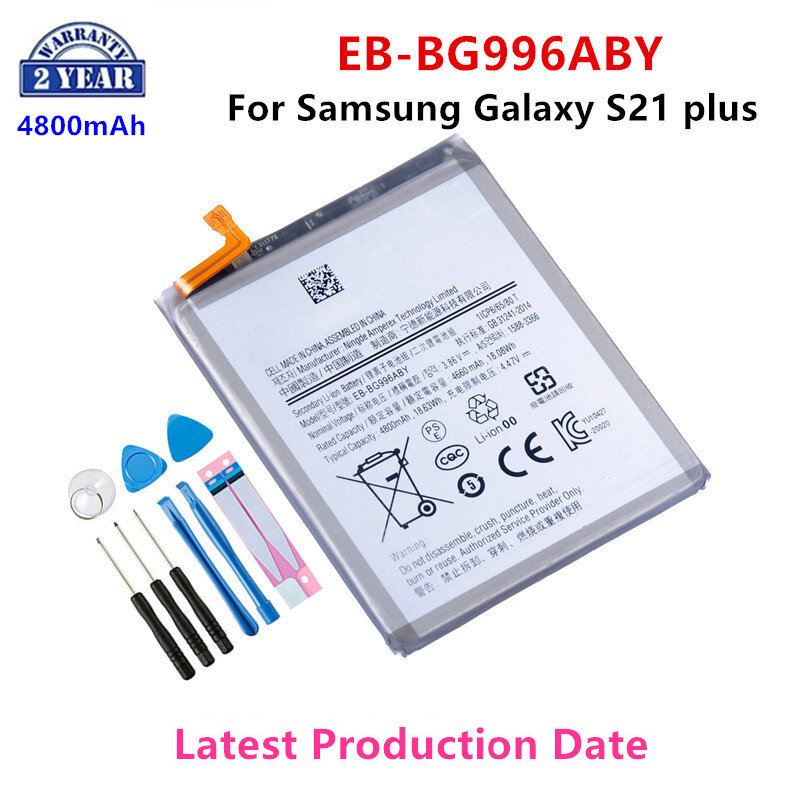 Batería nueva para Samsung Galaxy S21, S21 Ultra, S21Plus, S20 FE, A41, A51, 5G, A70, Note 20, Note 20 Ultra, A02S