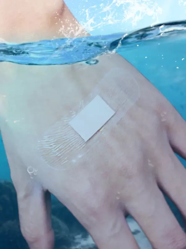 120 teile/satz Transparent Band Aid Wasserdichte Wunde Dressing Gips Haut Patch Klebstoff Bandagen für Kinder Erwachsene Gips